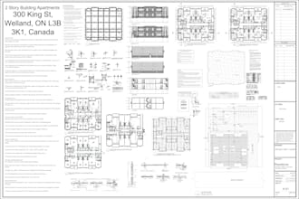 provide accurate autocad architectural drawings, floor plans n house permit plan