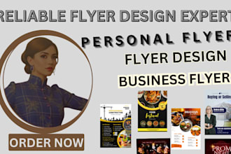 design construction cleaning restaurant handy man   custom business flyer