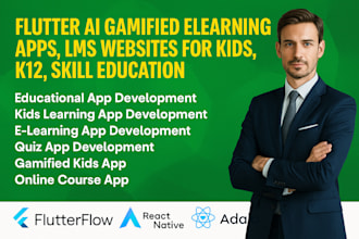 kids gamified ai elearning app language learning app kid playing app android ios