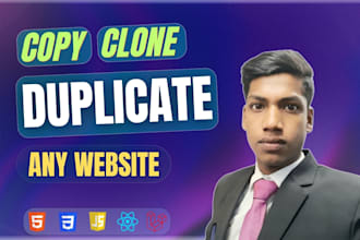 convert figma, clone, copy website or duplicate website and redesign wordpress