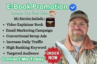 do ebook promotion KDP promotion amazon and kindle marketing to get sales