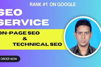 do wordpress yoast onpage and technical SEO, keyword research with website audit