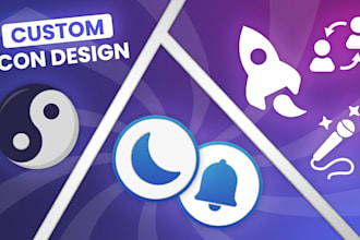 design professional and custom vector icons