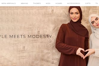 design abaya clothing store islamic modest wear clothing dropshipping website
