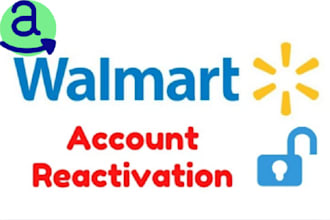 reactive walmart and amazon seller account