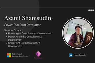 develop modern powerapps, sharepoint list, power automate flows