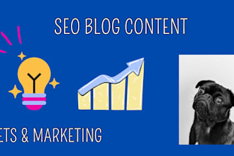 seo blogs and social media content pets and marketing