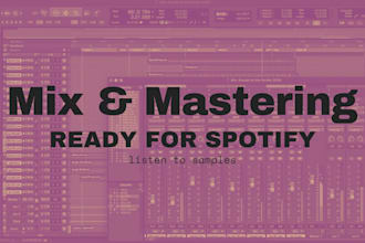professionaly mix and master your hip hop track