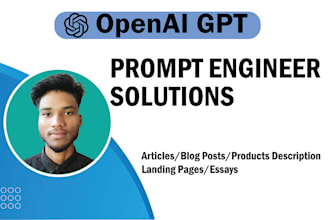 create ai chatgpt custom prompts content creation, prompt engineer