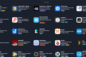 setup self hosted apps as alternative to cloud services