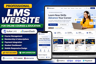 lms website educational website tutor lms website elearning website lms website