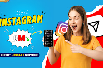 send targeted instagram dms for promotion and direct message marketing
