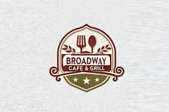design simple word mark grill logo for your brand