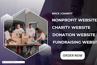create nonprofit website charity website fundraising charity website nonprofit