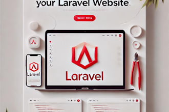develop a scalable and secure laravel web application