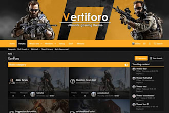 build a fast and secure forum website with xenforo or IP board