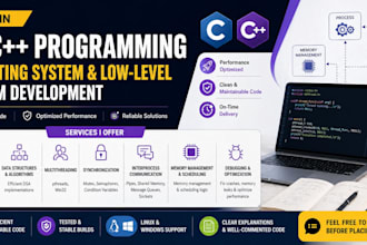 do c programming task and linux operating system projects