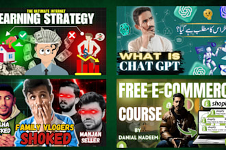 eye catching youtube thumbnails  custom click worthy
