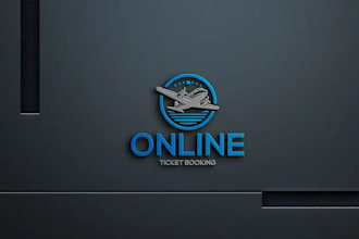 design awesome airplane logo for your company