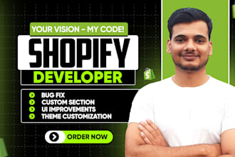 fix shopify bugs, customize themes, and do expert liquid coding