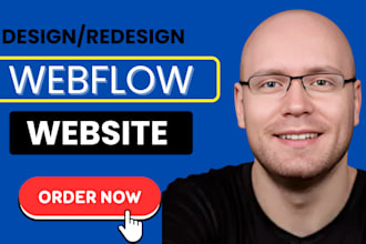 design, redesign, update and fix webflow website, or covert figma to webflow