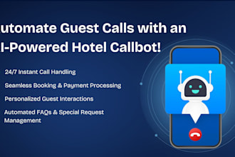 create an ai agent callbot for hotel booking website