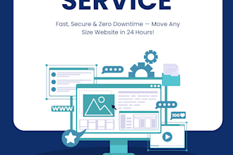 migrate any size wordpress website securely in 24 hours without downtime