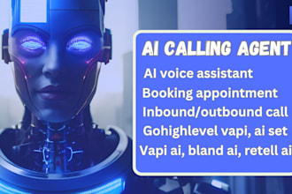 develop ai calling agent, vapi ai calling agent, ghl chatbot