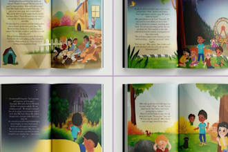 format page layout design children book activity book fiction novel nonfiction