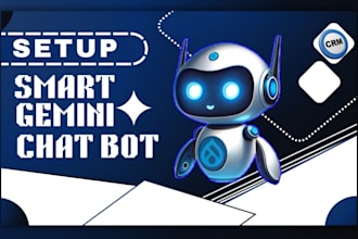 develop ai chatbot using gemini open ai liama gcp langchain ghl voice ai twilio