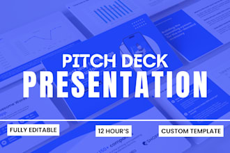 design pitch deck presentation for crypto, blockchain, nft, web3, ai