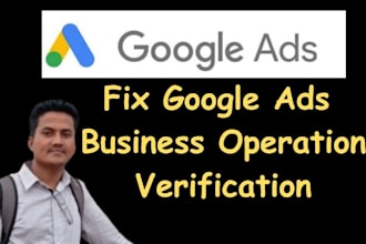 do google ads account business operations verification, adwords expert