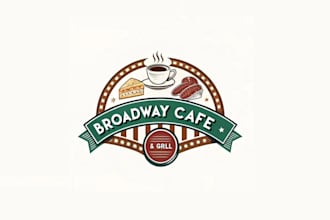 design perfect grill logo to fast and affordable