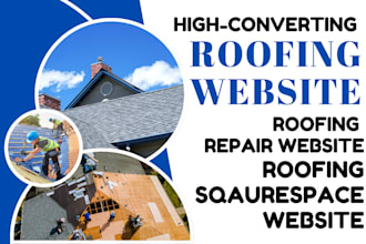design roofing website roof repair handyman wordpress website elementor pro