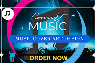 design your album cover art music mixtape artwork song or single cover art