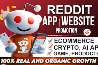 manage reddit post for crypto ecommerce website ai product app and iptv business