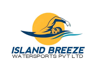 do modern minimalist island water sports logo for your company