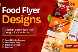 design modern restaurant menu and food menu , digital menu board, flyer,