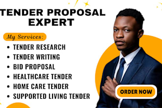 win homecare tender, do tender writing for healthcare supported living tender