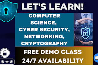 teach computer science, networking, cyber security and cryptography