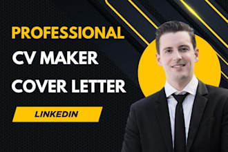 do  professional ats cv resume maker design create  update write modern USA ats