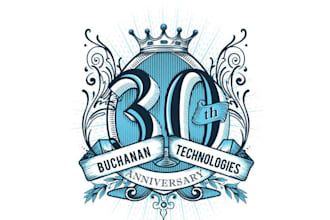 do premium anniversary birthday logo for your company