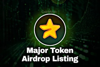 do successful coin listing airdrop token listing on any top exchange website