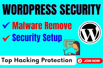 do wordpress malware removal, security setup, virus remove