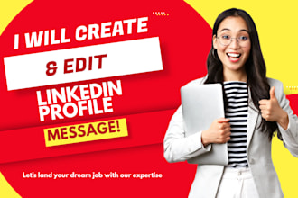 create and optimize your linkedin profile and page