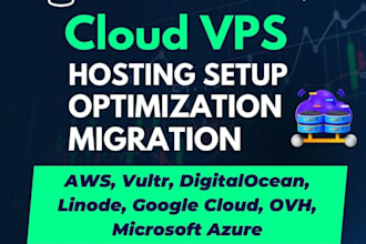 set up and optimize your vps on digitalocean, AWS, linode, vultr and gcp
