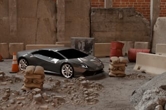 create 3d hard surface models in blender3d