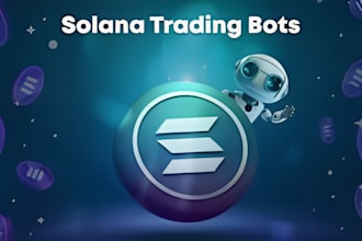 develop solana trading bot and automate crypto trading with twitter promotion