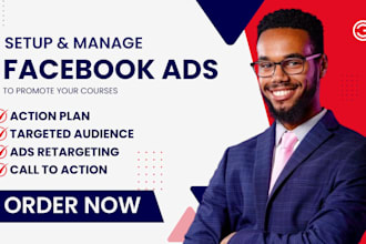 run targeted facebook ads to promote your online courses