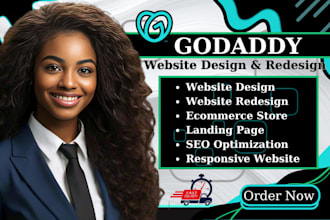 godaddy website design godaddy website redesign, develop godaddy website design